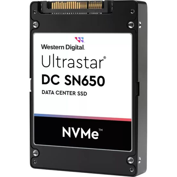 Western Digital DC SN650 WUS5EA176ESP5E1 7.68 TB Solid State Drive - 2.5" Internal - PCI Express NVMe (PCI Express NVMe 4.0)