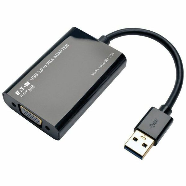 Tripp Lite USB 3.0 SuperSpeed to VGA Adapter 512MB SDRAM 2048 x 1152 1080p