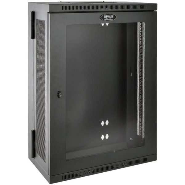 Tripp Lite 18U Wall Mount Rack Enclosure Hinged 13" Depth w Acrylic Window