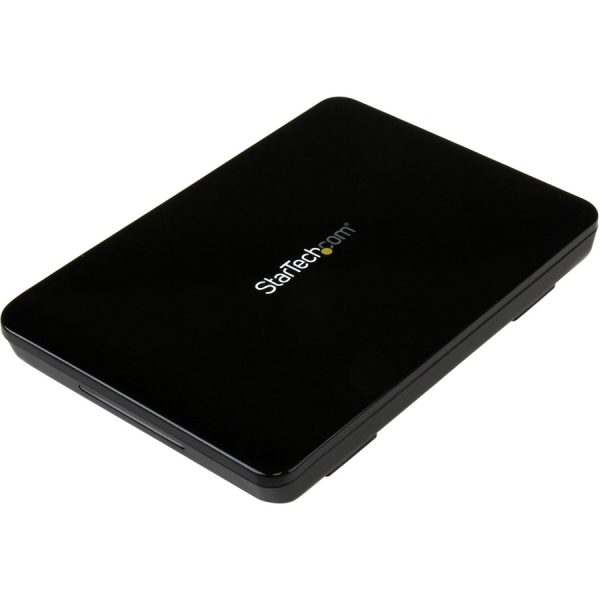 StarTech.com 2.5" USB-C Hard Drive Enclosure - USB 3.1 Type C - Tool-less - External Hard Drive Case - SSD USB C HDD Enclosure