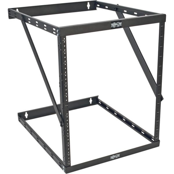 Tripp Lite 8U 12U 22U 2 Post Open Frame Rack Cabinet Expandable 23.5" Depth Wall Mount