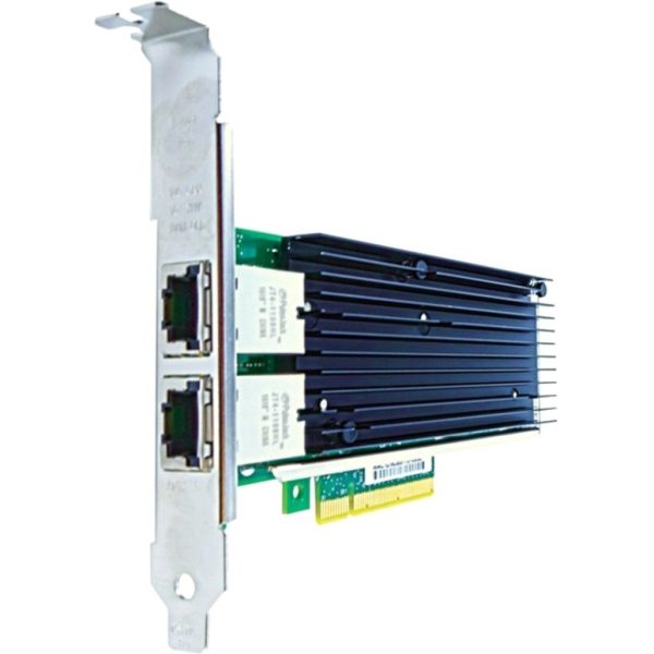 Axiom 10Gbs Dual Port RJ45 PCIe x8 NIC Card for Intel - X540T2, X540-T2