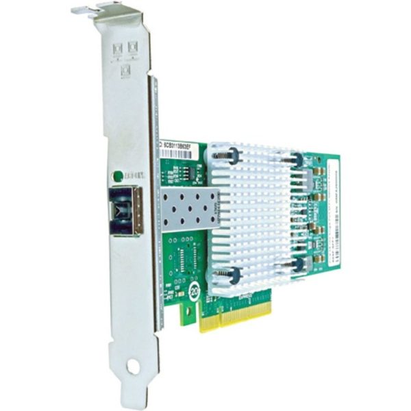 Axiom 10Gbs Single Port SFP+ PCIe x8 NIC for Intel w/Transceiver - E10G41BFSR