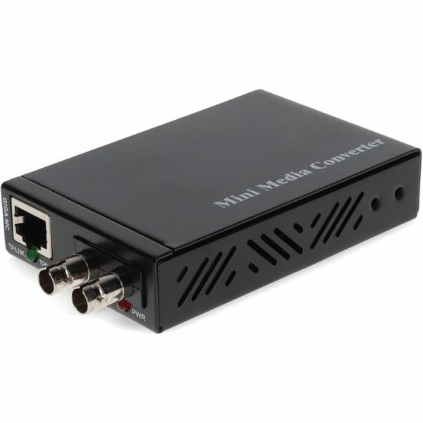 AddOn 10/100/1000Base-TX(RJ-45) to 1000Base-LX(ST) SMF 1310nm 20km Mini Media Converter