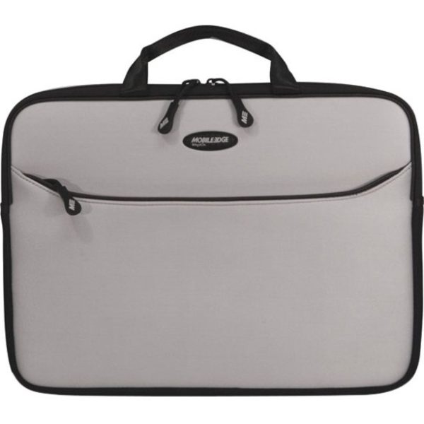 Mobile Edge SlipSuit Carrying Case (Sleeve) for 13.3" MacBook Pro - Silver, Black