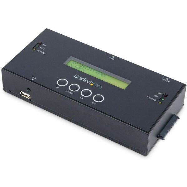 1:1 Standalone Hard Drive Duplicator and Eraser, SAS/SATA HDD/SSD Cloner/Copier and Disk Eraser/Sanitizer/Wiper, Toolless