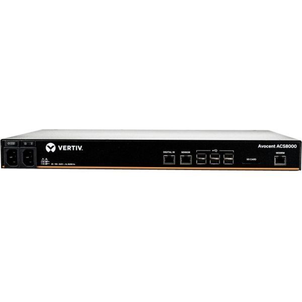 Vertiv Avocent ACS8000 Serial Console - 48 port Console Server | Modem | Dual AC