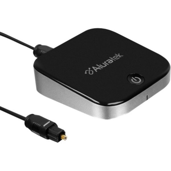 Aluratek Universal Bluetooth Optical Audio Receiver and Transmitter