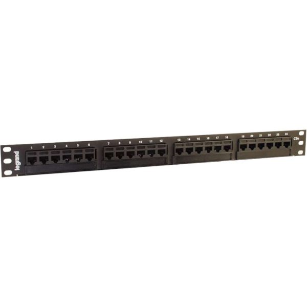 C2G 24-Port Cat5E 110-Type Patch Panel