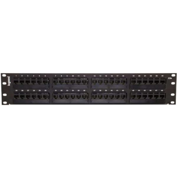 C2G 24-Port Cat6 110-Type Patch Panel