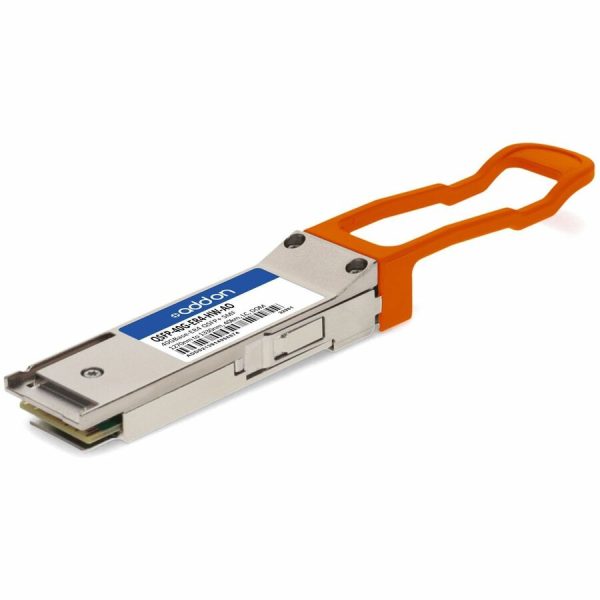 AddOn Huawei QSFP-40G-ER4 Compatible TAA Compliant 40GBase-ER4 QSFP+ Transceiver (SMF, 1270nm to 1330nm, 40km, LC, DOM)