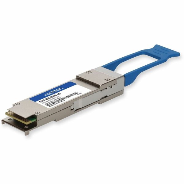 AddOn Huawei QSFP-40G-ESM4 Compatible TAA Compliant 40GBase-PLR4 QSFP+ Transceiver (SMF, 1310nm, 10km, MPO, DOM)