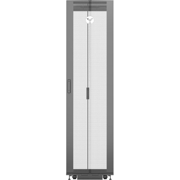 Vertiv VR Rack - 48U Server Rack Enclosure| 600x1100mm| 19-inch Cabinet with Shock Packaging