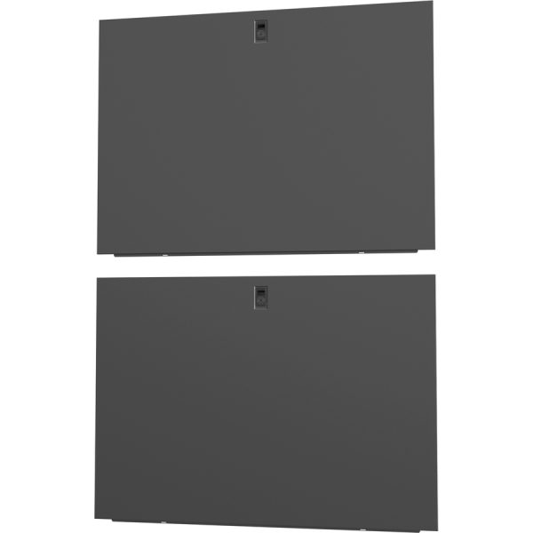 Vertiv VR 42U x 1100mm Deep Split Side Panels Black