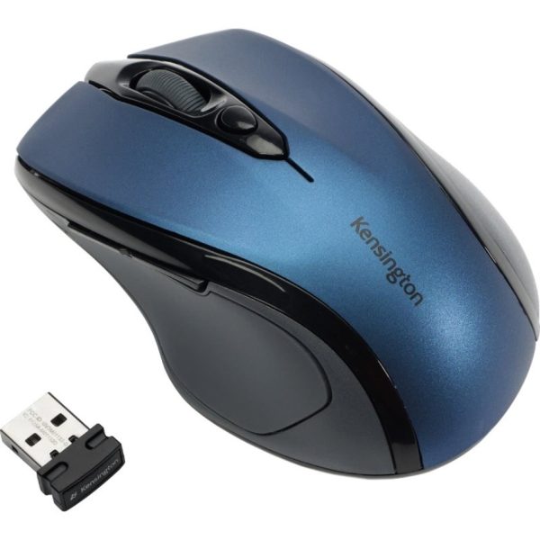 Kensington Pro Fit Mid-Size Wireless Mouse - Sapphire Blue