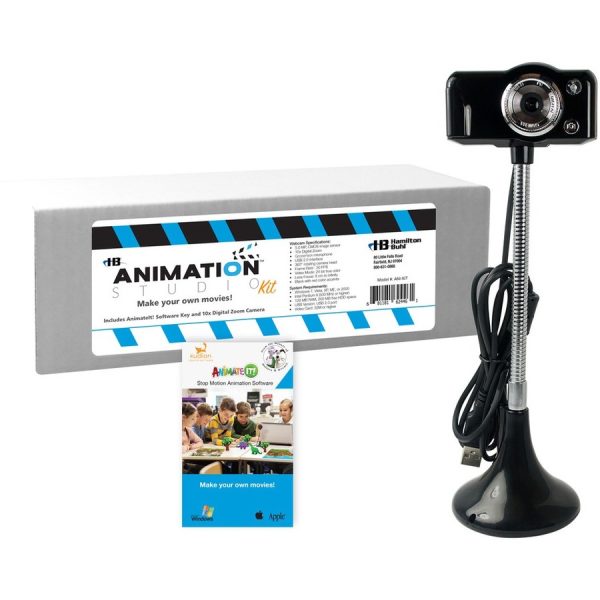 Hamilton Buhl STEAM Education, Animation Studio Kit For Stop Motion Animation