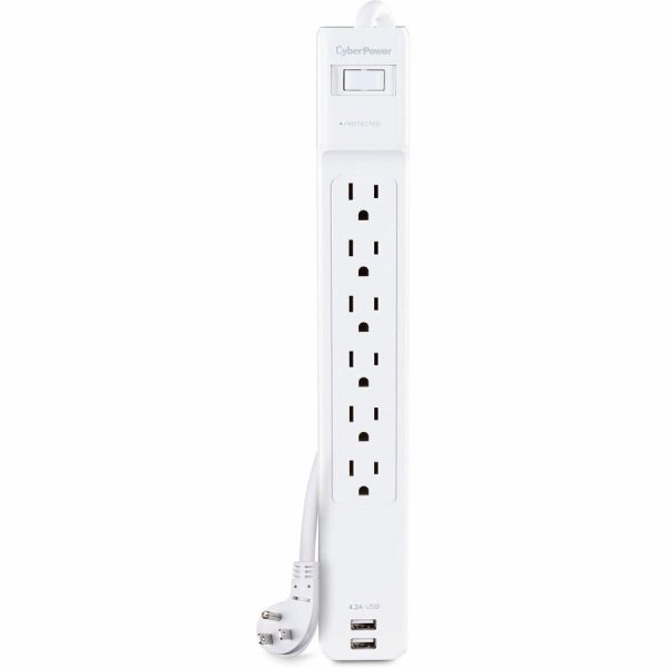 CyberPower CSP606U42A Professional 6 - Outlet Surge with 900 J