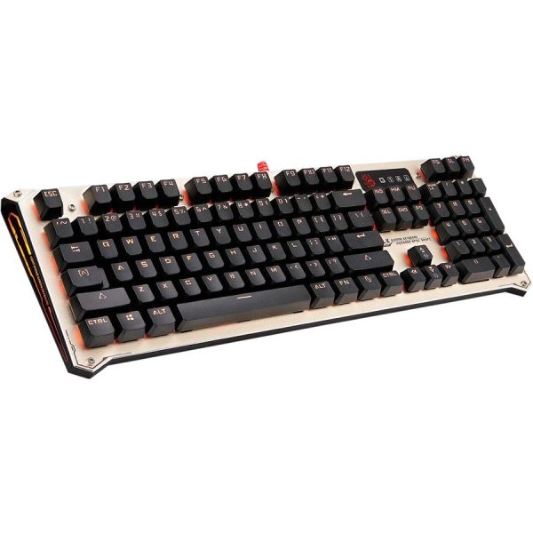 Bloody Gaming Optical Mechanical Gaming Keyboard, Backlit Adjustable