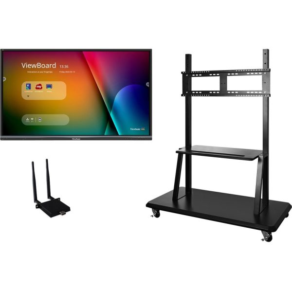 ViewSonic IFP5550-E2 - 55" ViewBoard 4K Ultra HD Interactive Flat Panel Bundle