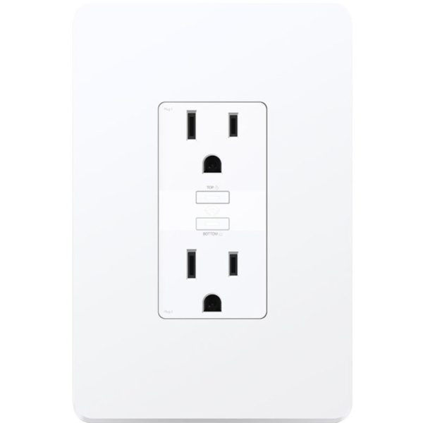 TP-Link Kasa Smart KP200 - Kasa Smart Plug, In-Wall Smart Home Wi-Fi Outlet