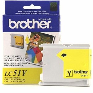 Brother  Ink Cartridge, 400 Page Yield, Yellow