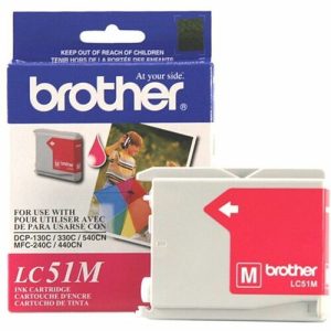 Brother  Ink Cartridge, 400 Page Yield, Magenta