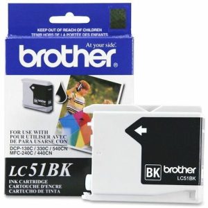 Brother  Ink Cartridge, 500 Page Yield, Black