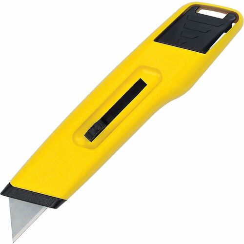 Bostitch (Stanley Bostitch) Retractable Utility Knife,Plastic Handle,6",Yellow