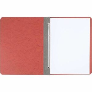 ACCO  Report Cover,3" Cap, 8-1/2" C-C,11"x8-1/2", Red