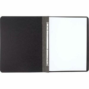 ACCO  Pressbrd Report Cover, 8-1/2cc, 3" Cap., 8-1/2"x11", Black