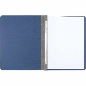 ACCO  Pressbrd Report Cover, 8-1/2cc, 3" Cap., 8-1/2"x11", D. Blue