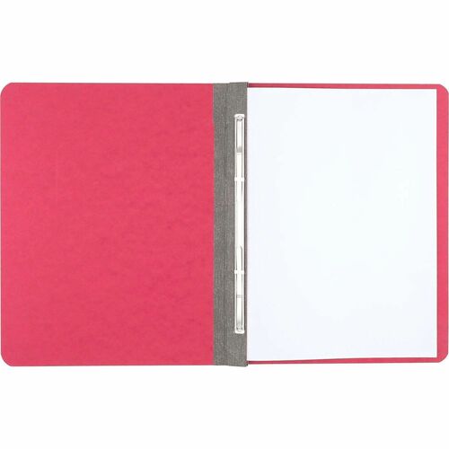 ACCO Pressbrd Report Cover, 8-1/2cc, 3" Cap., 8-1/2"x11",Exec.Red