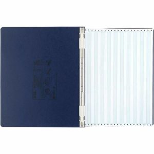 ACCO  Data Binder, f/Unburst Shts, 6" Cap, 14-7/8"x11", Dark Blue