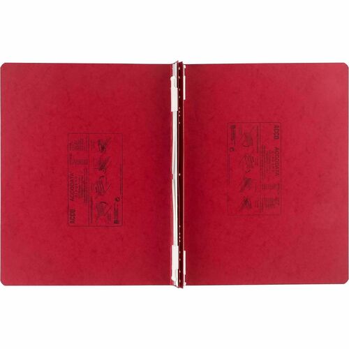 ACCO Data Binder, f/Unburst Shts,6" Cap,14-7/8"x11",Exec Red