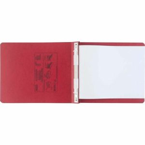 ACCO  Data Processing Binder, 6" Cap, 9-1/2"x11", Executive Red