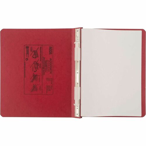 ACCO Data Processing Binder, 6" Cap, 11"x8-1/2", Executive Red