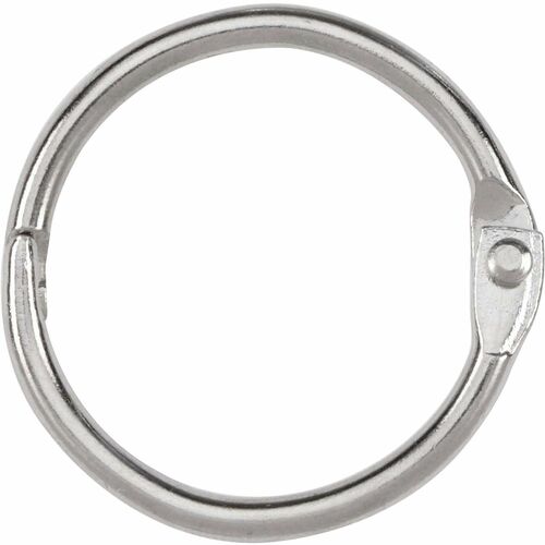 ACCO Ring Binder, Loose-Leaf, 1", 100/BX, Silver