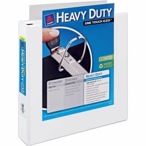 Avery  Extra Wide View Binder,1-1/2" Capacity,Holds 11"x8-1/2",WE