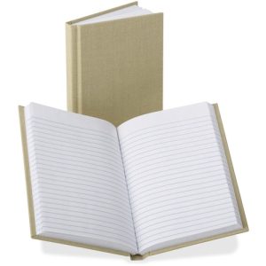 Boorum & Pease  Memo Book, Faint Ruled, 7"x4-3/8", 96 Pgs, Tan