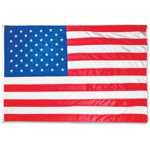 Advantus Corp. Outdoor Flag, US Flag, Nylon, 5'x8', Red/White/Blue