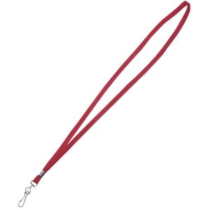 Advantus Corp. Lanyards, J-Hook, 36", 24/BX, Red