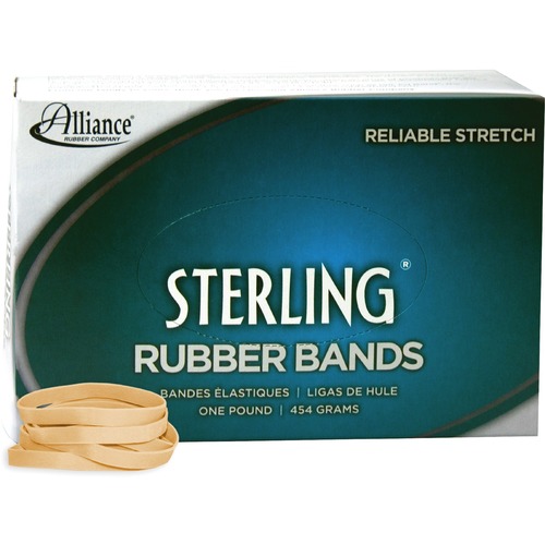 Alliance Rubber Company Rubber Bands, No.62, 2.5"x1/4", 600/BX, CPE