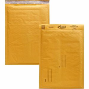 Alliance Rubber Company Envelopes,No. 4,Bubble Cushioned,25/CT,9-1/2"x14-1/2"