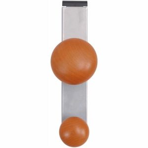 Alba, Inc  Garment Hook,f/ Cubicle, Dbl Pegs, 2-3/8"x7-7/8"x7-3/4"