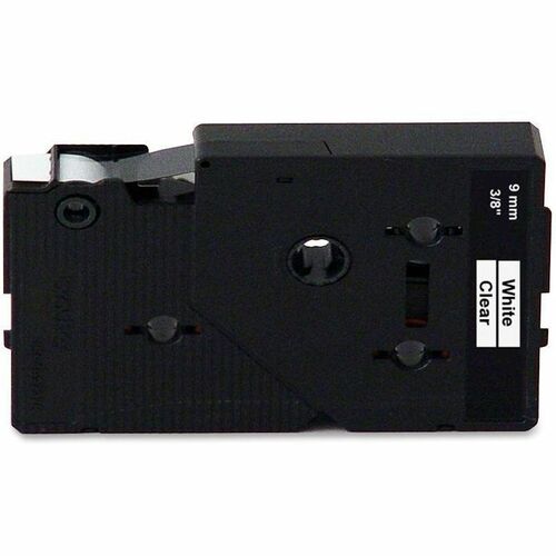 Brother Tape Cartridge, 3/8" Size, White/Clear