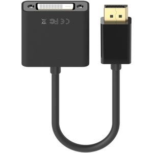 Belkin  Cable Adapter,DisplayPort to DVI,Male/Female,1080p,BK