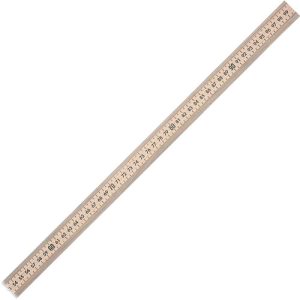Acme United Corporation Meterstick, 39-1/2 Long, 1/8" scale, Wood