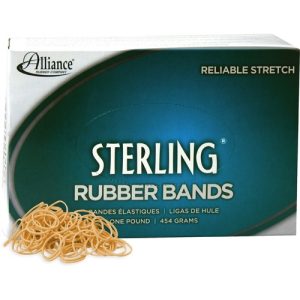 Alliance Rubber Company Rubber Bands, No.10, 1-1/4"x1/16", 5000/BX, CPE