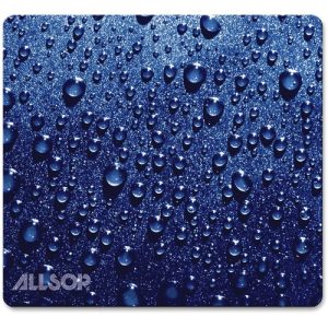 Allsop  Mouse Pad, NatureSmart, Raindrop, 8"x8.5", Blue