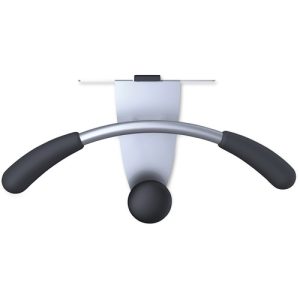 Alba, Inc  Cubical Coat Hanger, 44 lb Capacity, Silver Gray